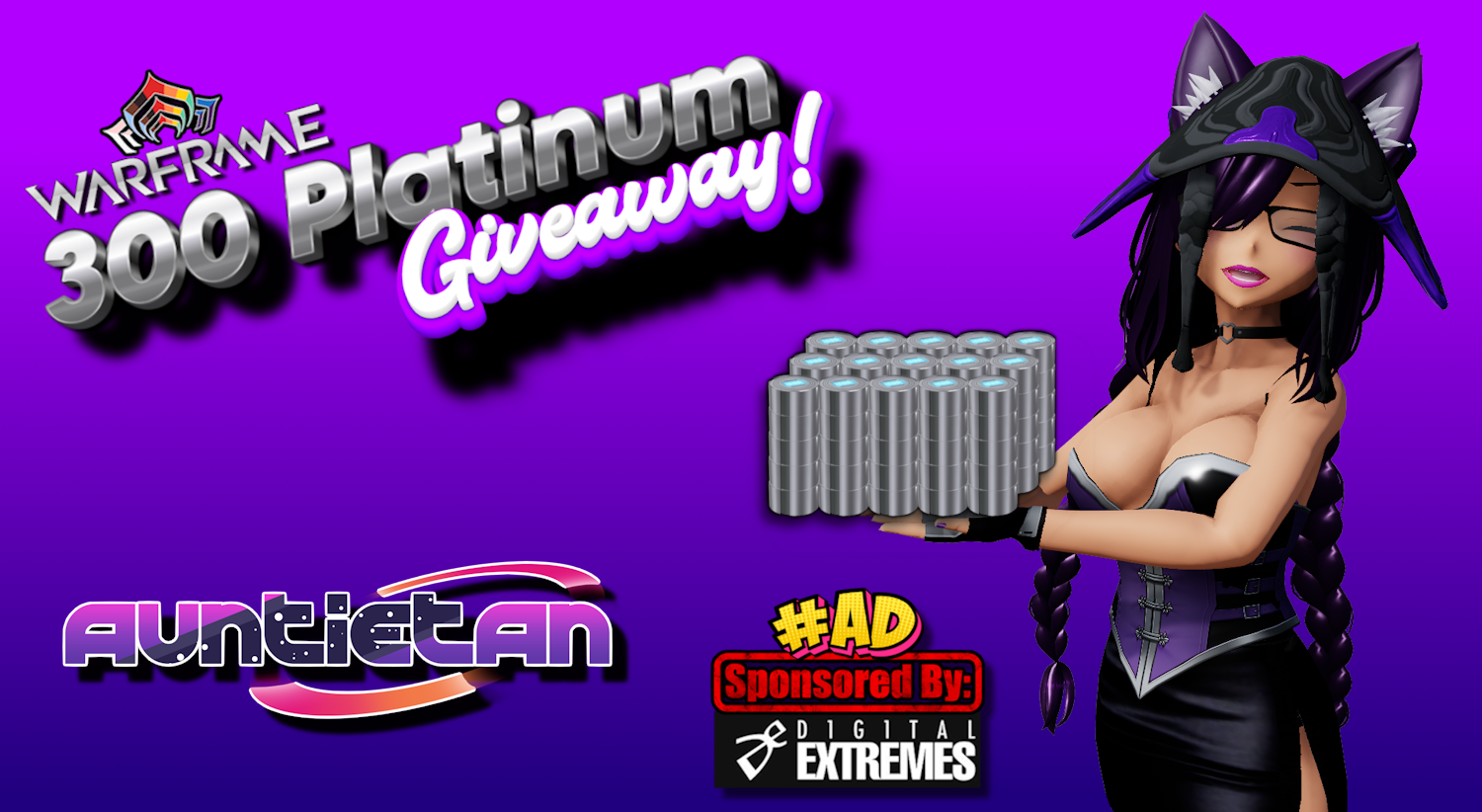 🎉300 Plat Giveaway!🎉